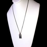  Sterling Silver Diamante Pattern Sherryline Pendant Gucci Necklace w Box Photo 5