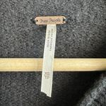 Free People Forest Cropped Black Oversized Pullover Mock Neck Sweater XS Photo 6