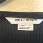 Urban Revivo Black‎ Long Sleeve Top With Cut outs Size 8 Black Photo 3