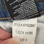 Kut From The Kloth Reese High Rise Ankle Straight Crop Tie Waist Seamed Size 8 Photo 9