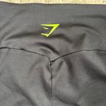 Gymshark  Black Neon Green Logo Leggings Activewear Workout Pants Women's Size S Photo 6