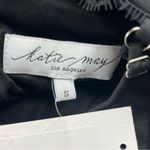 Katie May  Black Plunge Low Back‎ Saylor Gown Maxi Dress Womens Size Small NEW Photo 3