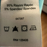 Venus  turquoise blue body con maxi dress NWOT Photo 4