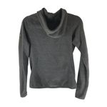 The North Face Crescent Sunshine Fleece Lined Hoodie Pullover Button Gray S Photo 1