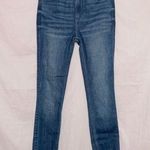 Abercrombie & Fitch Dark Wash Denim High Rise Super Skinny Ankle Jean 00/24 Photo 0