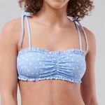 Hollister NEW  Size Large Bikini Top Floral Daisy Ruffle $32.95 Photo 0