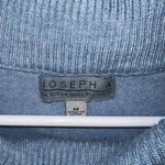 Joseph A . Women’s Blue Cowl Neck Oversized Sweater Size M – Cozy Knit Tunic Top Photo 2