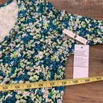 BP  Long Sleeve Print Dress In Green Moss Hannah Kate Size L Large NWT Photo 6
