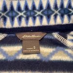 Eddie Bauer  Quarter Zip L/S Cozycore Fleece blue White Size SMALL (2023) Photo 3