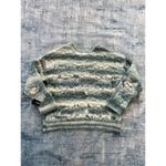 Alfani NWT! Teal Romance Antique White Textured Acrylic Wool Blend Sweater XL Photo 1