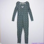 Free People NEW Intimately Home Alone Long John pajamas, M Photo 2