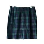 Vintage Academia plaid wool blend mini skirt. Size undefined Photo 1