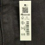 Madewell NWT  Black Kick Out Full Length Mid Rise Jeans Denim Size 31 Photo 11