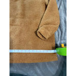 Marine layer NWT  Eden Sherpa Overshirt Cashew Size Large Cozy Warm Neutral Photo 11