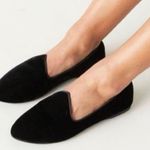 Birdies “The Heron” Black Slate Velvet Slip On Loafers Size 8 Photo 0