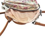 American Eagle  Outfitters Floral Crossbody Bag with Tan and Silver Accents Photo 2