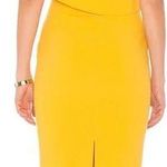 Likely  Midi Dress Yellow Photo 1