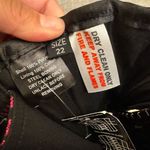 Hot Pink Black Lace Steel Boned Lace Up Back Corset Size 22 NWT Photo 4