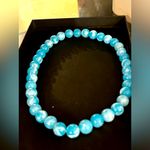 Elegant Blue Beaded Necklace
Real stone Photo 1