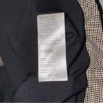 Free People Cropped Betty Blazer Houndstooth Double Breasted Jacket Size M Photo 5