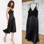 Cami NYC poppy dress in black size large Photo 2