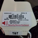 Sonoma NWT Black & Silver Multi-Strand Necklace Photo 3