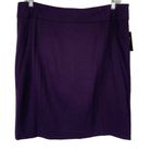 Investments Investements II Women's Dark Plum Casual Skirt Suit Photo 7