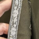 Coldwater Creek Midi Skirt Green Brown Size Medium Sequin Forest Fairy Granola Photo 8