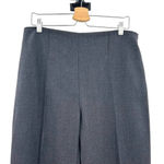 Piazza Sempione Piazza Sempione Charcoal Gray High Waist Wool Trouser Pants Size 48 US 12 Photo 1