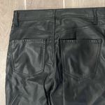 EXPRESS Black Faux Leather Pants Photo 4