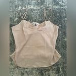 Diane Von Furstenberg  Silk V-Neck Tank Top * Pink Photo 1