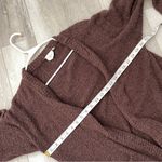 Nia Plush Cardigan full lenth long womens Brown (small) loungewear cozy comfy Photo 2
