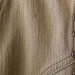 Harley Davidson Ladies Denim Cotton Vest Khaki Medium Photo 5