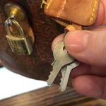 ETRO Red Paisley Boston Travel Bag Speedy 30 Top Handle Tote Lock and Keys Photo 5