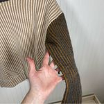 Naadam Fisherman Colorblock Cashmere‎ Wool Turtleneck Sweater size xs Gray Photo 2