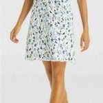 Draper James Denim Floral Bird Print Dress Size 2 Photo 0