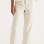 Marine layer  Elle Crop Pants Cotton Ivory Photo 1