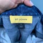 St. John  Straight Leg Embellished Jeans 8 Photo 7