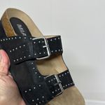 MIA   Brookie Black Studded Platform Sandals Photo 3