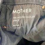 Mother The Mid Rise Dazzler Crop Ankle Jeans Not Guilty Wash Black 29 / 8 Photo 6