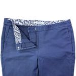 Boden Ankle Pants Womens Cropped Chinos Casual Work Trousers Size 8 Petite Blue Photo 3