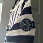 Tory Burch Striped Dress With Logo On Arm Photo 1