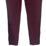 Athleta  Maroon Athletic Walking Pull On Casual Stretch Legging Pants Women Sz S Photo 3