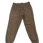 Loft Outlet Women's Brown Jogger Pants Size M Elastic Waist Casual Size M Photo 8