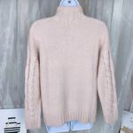 Charlie Holiday Dune Cable Knit Sweater Dusty Pink Photo 3