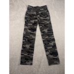 Duluth NoGa Naturale Cotton Black Gray Camo Yoga Slim Leg Pants Women XS x 29 Photo 5