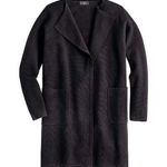 J.Crew NWT Juliette in Black Open-Front Knit Collarless Sweater Blazer 3X Photo 0