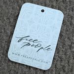 Free People NWOT Hialeah Top Clean Ivory Oversized Small Retail $58.00 Photo 10