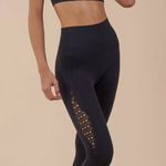 Gym Shark Energy Seamless High Waisted Leggings, Black, Size S, EUC Photo 0