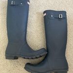 Hunter Tall Rain Boots Matte Navy Photo 0